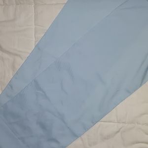 Light blue decorative scarf